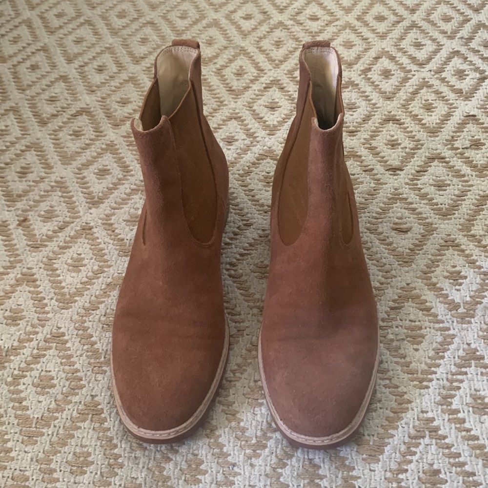 Oroton brown suede boots size 37 - Picture 1 of 7
